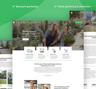 Bagaicha - Landscape & Gardening Elementor Template Kit