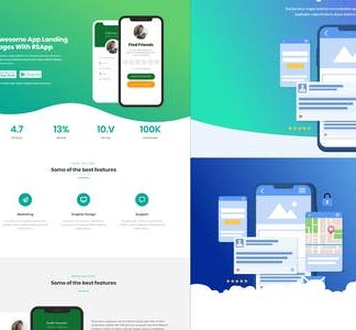 Baha - Apps Landing Elementor Template Kit