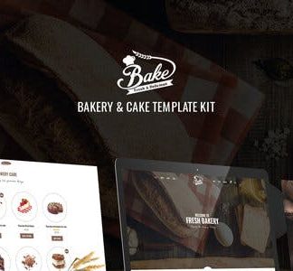 Bake - Bakery & Cake Elementor Template Kit