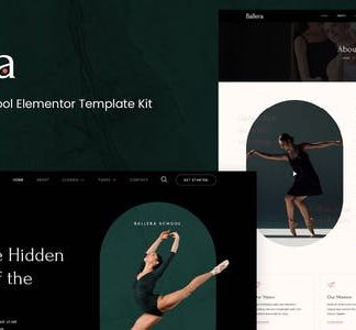 Ballera - Ballet & Dance School Elementor Template Kit