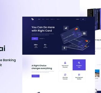 Bankai - Card Payment & Online Banking Elementor Template Kit