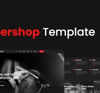 Barbercrop – Hairdressing Elementor Template Kit