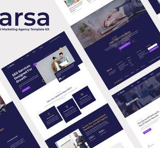 Barsa - SEO & Digital Marketing Agency Template Kit