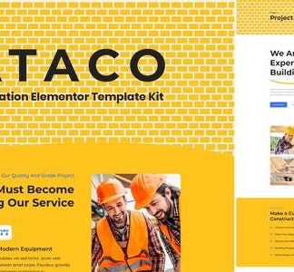 Bataco - Home Renovation & Construction Elementor Template Kit