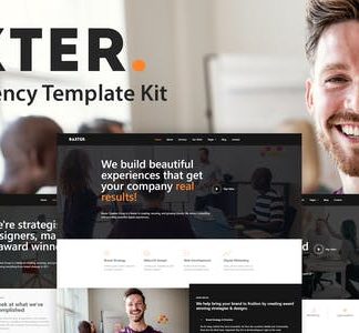Baxter - Creative Agency Elementor Template Kit