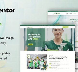 BeClean - Cleaning Service Company Elementor Pro Template Kit