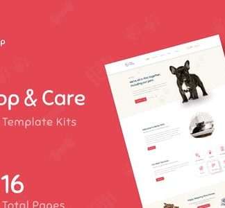 Beige - Pet Shop Woocommerce Elementor Template Kit