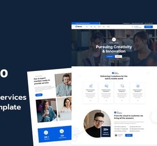 Benzo - It Solution & Services Elementor Template Kit