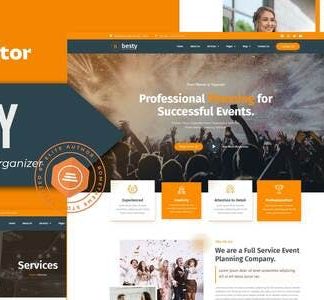 Besty - Event Planner & Organizer Elementor Template Kit