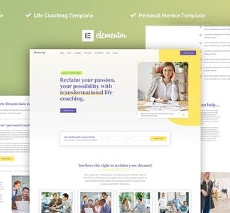 BetterUp - Business Coaching & Mentor Elementor Pro Template Kit