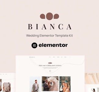 Bianca - Wedding Elementor Template Kit