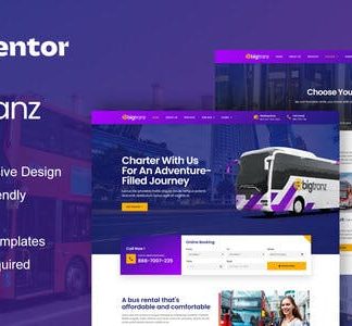 BigTranz - Bus Charter Service & Rental Elementor Template Kit
