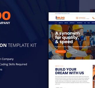 Bildo - Construction Elementor Template Kit