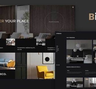 Bitexco - Creative Interior Elementor Template Kit
