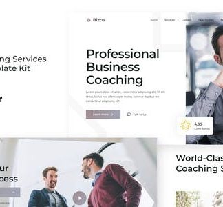 Bizco - Business Coaching Elementor Template Kit