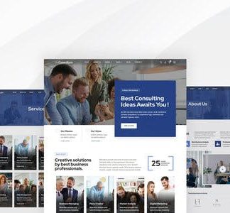 Bizconsultum - Business Consulting Elementor Template Kit