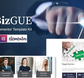 BizGUE - Business Elementor Template Kit