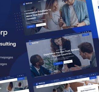 BiziCorp - Business Consulting Elementor Template Kit