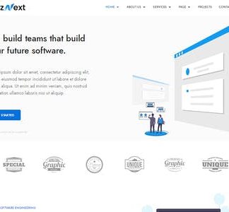 bizNext - Corporate Business Template Kit