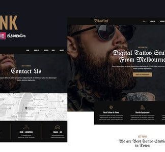 Blackink - Tattoo Studio Elementor Template Kit