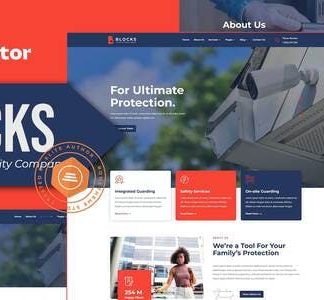 Blocks - Locksmith & Security Company Elementor Template Kit