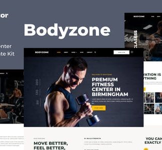 Bodyzone - Gym and Fitness Center Elementor Template Kit