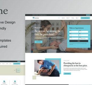 Bonne - Chiropractic & Physiotherapy Elementor Template Kit