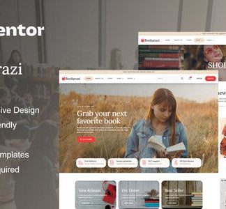 Bookarazi - Author & Publisher Elementor Template Kit