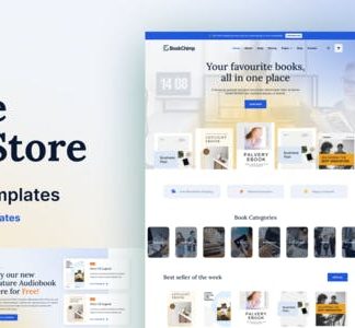 BookChimp - Online Book Store Website Elementor Template Kit