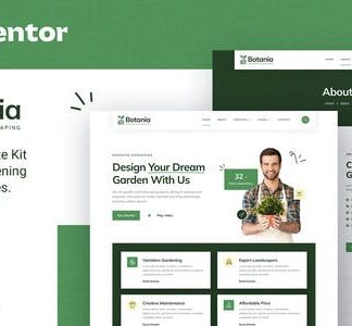 Botania – Gardening & Landscaping Elementor Template Kit