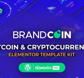 BrandCoin - Cryptocurrency Elementor Template Kit