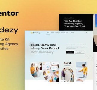 Brandezy – Branding Agency & Creative Studio Elementor Template Kit