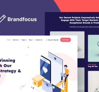 Brandfocus - Branding Agency Elementor Template Kit
