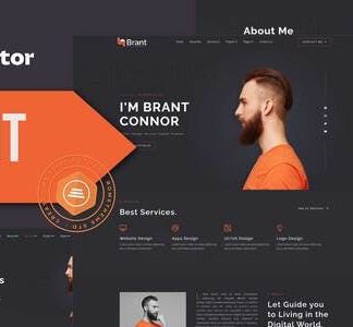 Brant - Creative Portfolio & Agency Elementor Template Kit