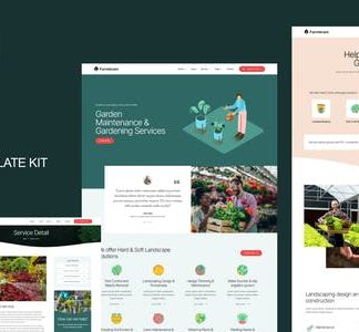 Brian - Gardening & Landscaping Elementor Template Kit