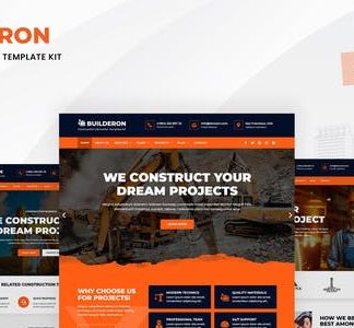 Builderon – Construction And Industry Template Kit