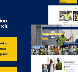 Builders - Construction Elementor Pro Template Kit