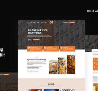 Buildlux - Construction Elementor Pro Template Kit