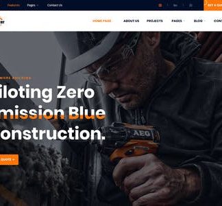 Bulter - Clean Construction Template Kit