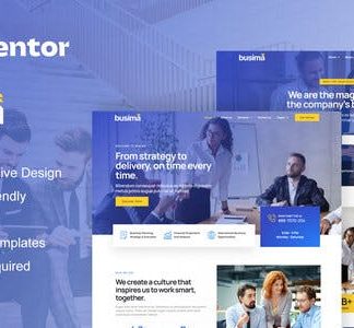 Busima - Business Consultant Elementor Template Kit