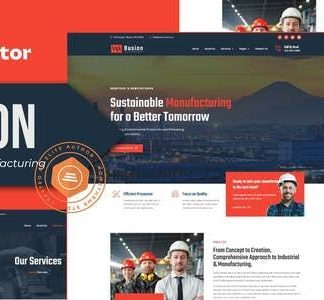 Busion - Industrial & Manufacturing Elementor Pro Template KIt