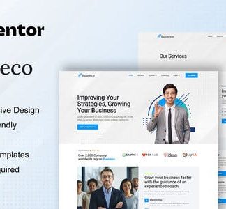 Busneco - Business Coach & Consulting Elementor Template Kit