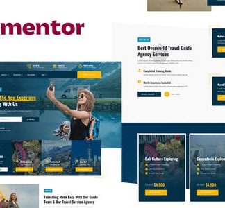 Buster - Tour Guide & Travel Agency Elementor Pro Template Kit