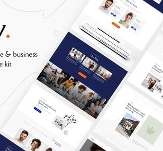 Busy | Modern Corporate & Business Portfolio Elementor Template Kit