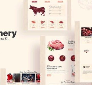 Butcha - Butchery Shop Elementor Template Kit