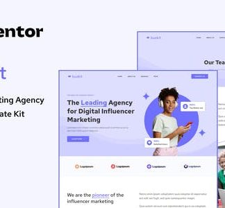 Buzkit - Influencer Marketing Agency Elementor Template Kit