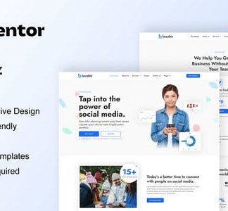BuzzBiz - Social Media Marketing Agency Elementor Pro Template Kit