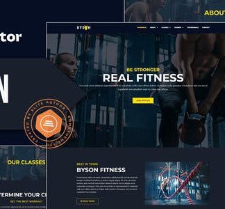 Byson - Fitness & Gym Elementor Template Kit