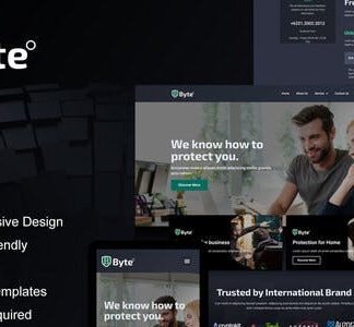 Byte - Cyber Security Business Elementor Template Kit