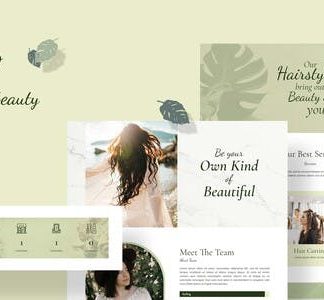 Cabello - Professional Stylist Elementor Template Kit